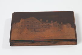 Copper Photographic Plate. City of Leeds Training College, Bronte Hall ca. 1912.